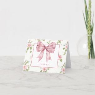 Tarjeta de agradecimiento a la floral del Chica Ro