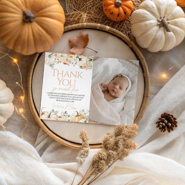 Tarjeta de agradecimiento a la foto de cumpleaños  (Subido por el creador)