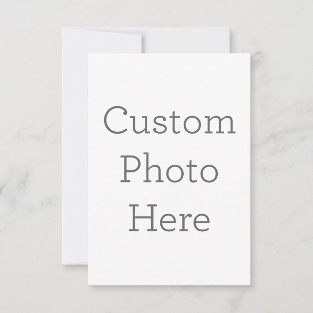 8.9 cm x 12.7 cm Tarjeta de agradecimiento plana (Anverso)