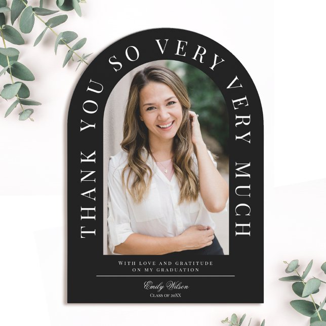 Tarjeta de agradecimiento a la graduación de Arco  (Subido por el creador)