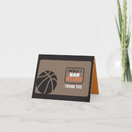 Tarjeta de agradecimiento a la invitación a Mitzva