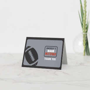 Tarjeta de agradecimiento a la invitación Mitzvah 