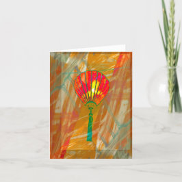 Tarjeta de agradecimiento a la linterna vietnamita