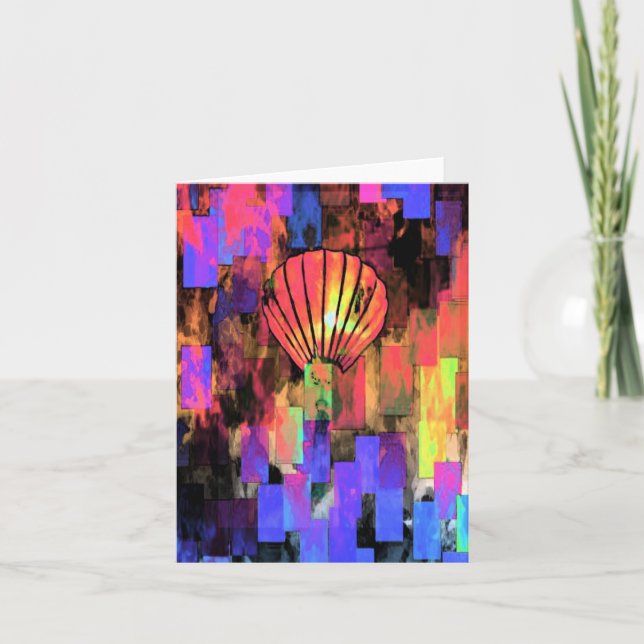 Tarjeta de agradecimiento a la linterna vietnamita (Anverso)