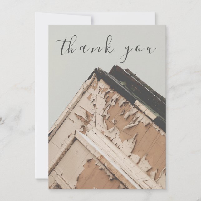 Tarjeta de agradecimiento a la Llanura Azul Blanco (Anverso)