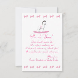 Tarjeta de agradecimiento a la Llanura de Caballos