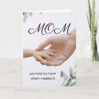 Tarjeta de Agradecimiento a la Madre Emocional lav