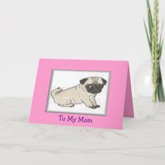 Tarjeta De Agradecimiento A la mamá