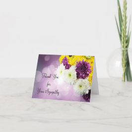 Tarjeta de agradecimiento a la Mamá Lavender