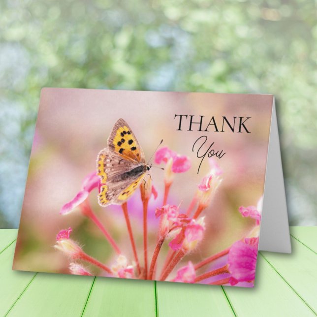 Tarjeta de agradecimiento a la mariposa (Subido por el creador)