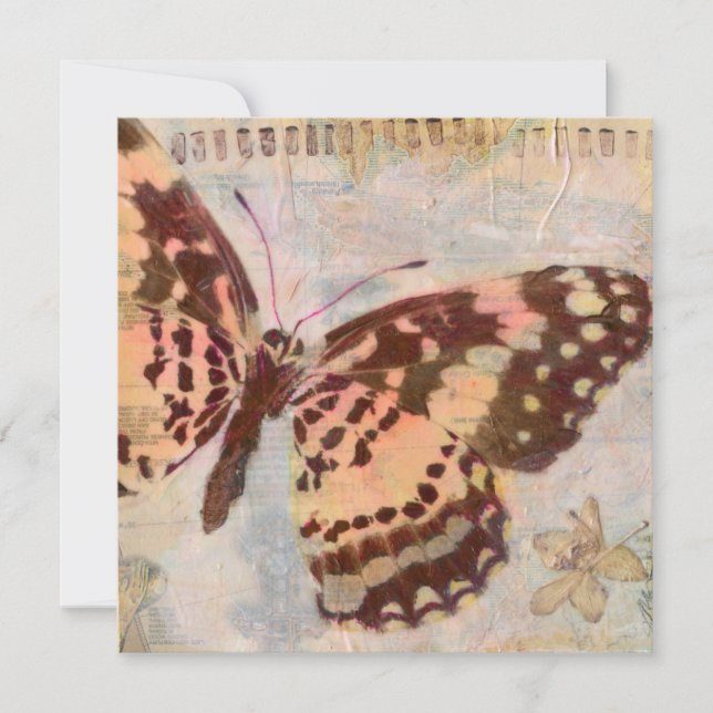 Tarjeta de agradecimiento a la mariposa (Anverso)