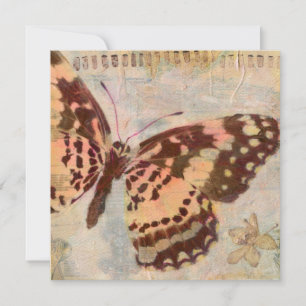 Tarjeta de agradecimiento a la mariposa