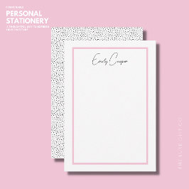 Tarjeta de agradecimiento a la moderna placa de pu