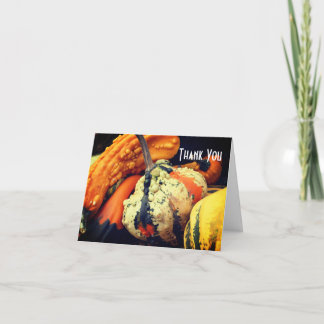 Tarjeta de agradecimiento a la naturaleza de Fancy