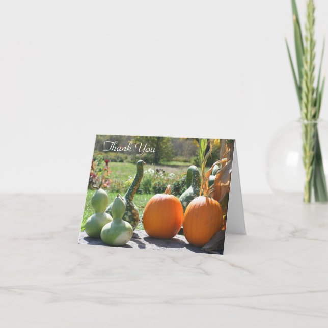 Tarjeta de agradecimiento a la naturaleza de Gours (Anverso)