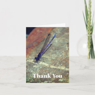 Tarjeta de agradecimiento a la naturaleza de la mo