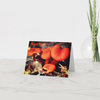 Tarjeta de agradecimiento a la naturaleza de los h