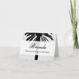 Tarjeta de agradecimiento a la palmera por ser mi