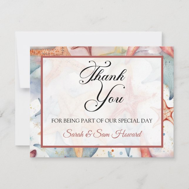 Tarjeta de agradecimiento a la pantalla plana de c (Anverso)