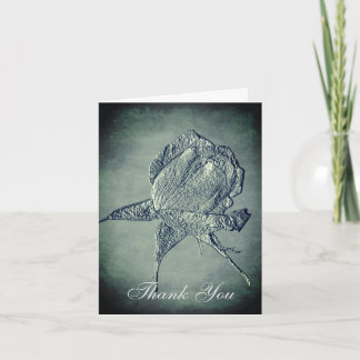 Tarjeta de agradecimiento a la Rosa de Plata Flora