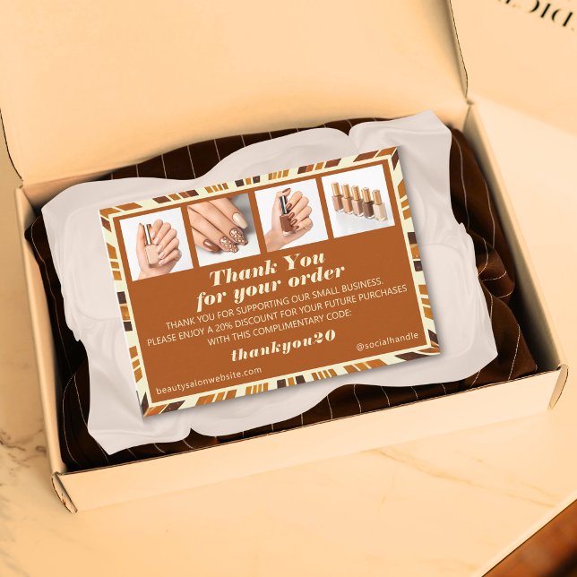 Tarjeta de agradecimiento a la Rústica Rejilla de  (Subido por el creador)