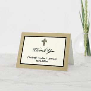Tarjeta de agradecimiento a la simpatía del Person