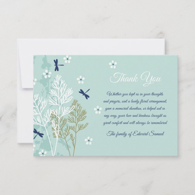 Tarjeta de agradecimiento a la solidaridad de Drag (Anverso)