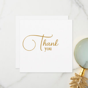 Tarjeta de agradecimiento a la tipografía moderna