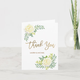 Tarjeta de agradecimiento a las flores acuáticas d
