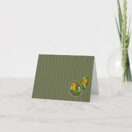 Tarjeta De Agradecimiento A Little Pair - Blank Card for Any Occasion