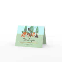 Tarjeta de agradecimiento a los amigos de Sweet Wo