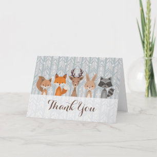 Tarjeta de agradecimiento a los animales de la reg