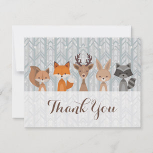 Tarjeta de agradecimiento a los animales de la reg