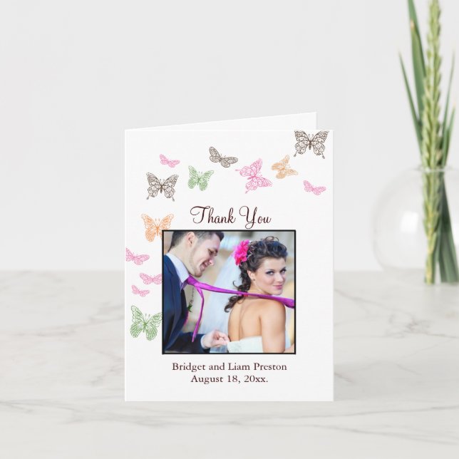 Tarjeta de agradecimiento a los Bodas de los besos (Anverso)