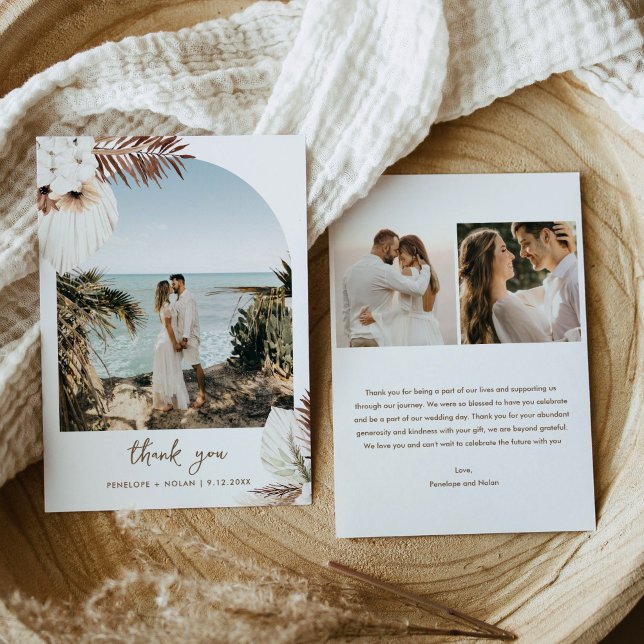Tarjeta de agradecimiento a los Bodas de SIERRA Bo (Subido por el creador)