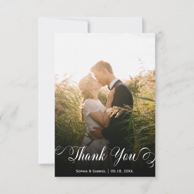 Tarjeta de agradecimiento a los Bodas fletados a m (Anverso)