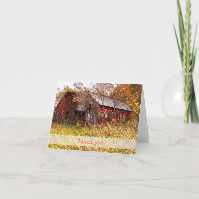 Tarjeta de agradecimiento a los buenos viejos días (Anverso)