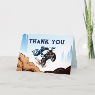 Tarjeta de agradecimiento a los ciclistas que viaj