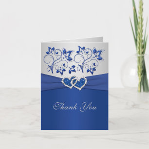 Tarjeta de agradecimiento a los corazones unidos R