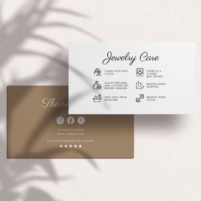 Tarjeta de agradecimiento a los empleados de joyer (Subido por el creador)