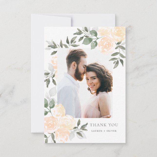 Tarjeta de agradecimiento a los florines de jardín (Anverso)