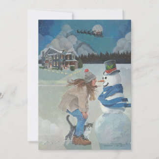 Tarjeta de agradecimiento a los navidades de Harly