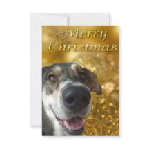 Tarjeta de agradecimiento a los Navidades de Merry
