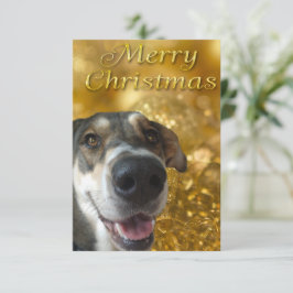 Tarjeta de agradecimiento a los Navidades de Merry