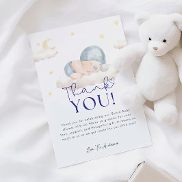 Tarjeta de agradecimiento a los navidades de Santa