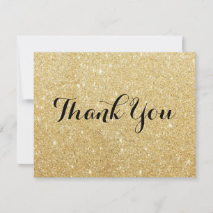 Tarjeta de agradecimiento a los Purpurinas de oro 