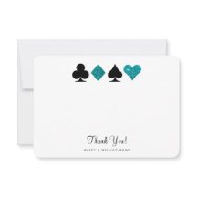 Tarjeta de agradecimiento a los Purpurinas Verde a