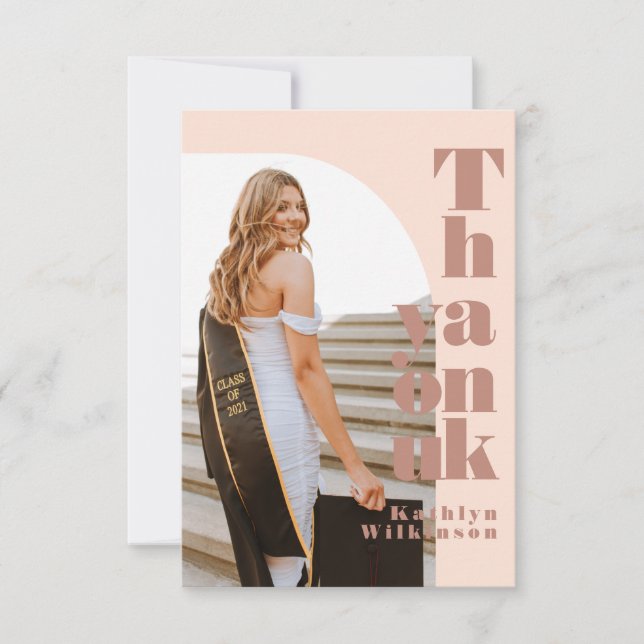 Tarjeta de agradecimiento a los Rosas modernos del (Anverso)