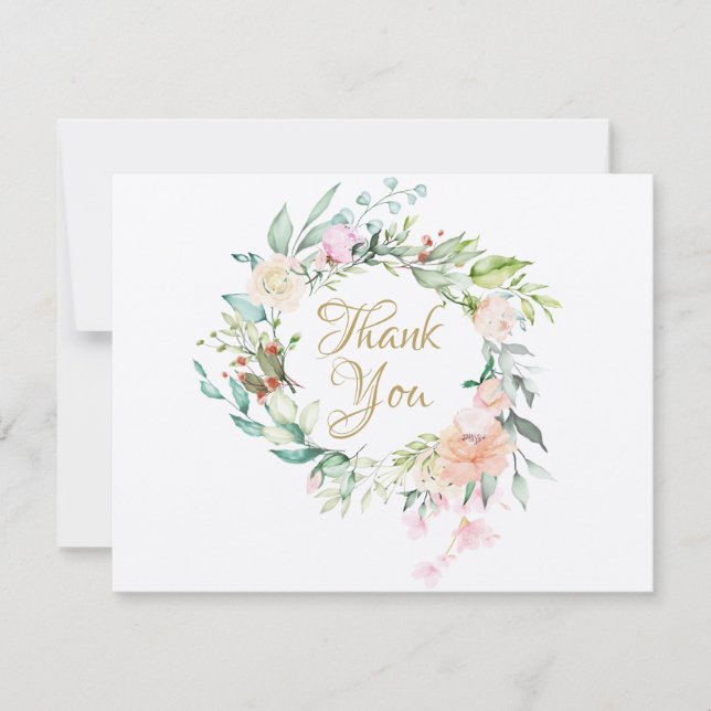 Tarjeta de agradecimiento a los Rosas rusos Garlan (Anverso)