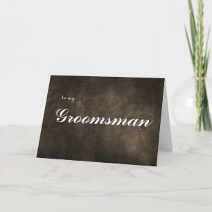 Tarjeta de agradecimiento a mi padrino de boda